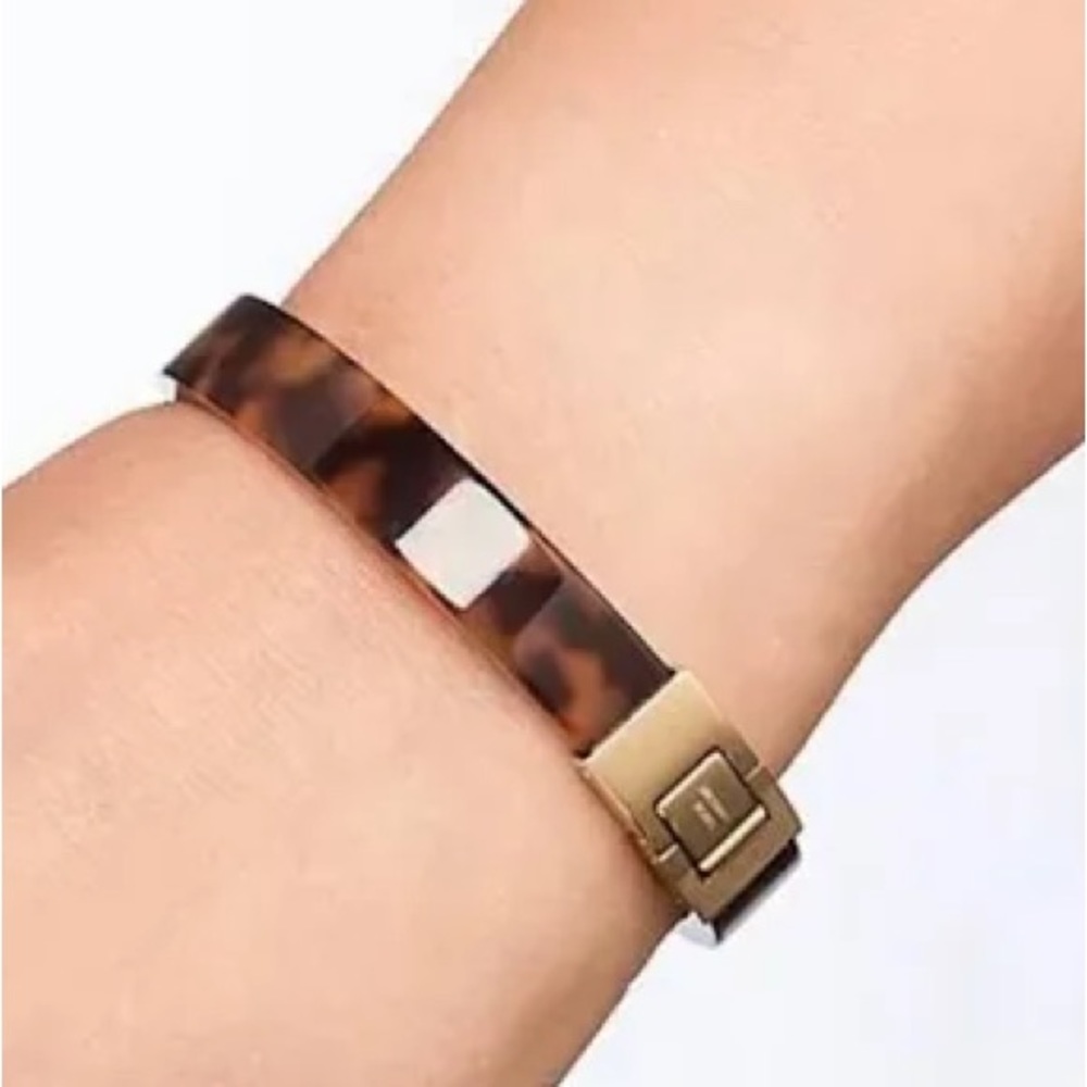 Michael Kors Tortoise Buckle Bracelet